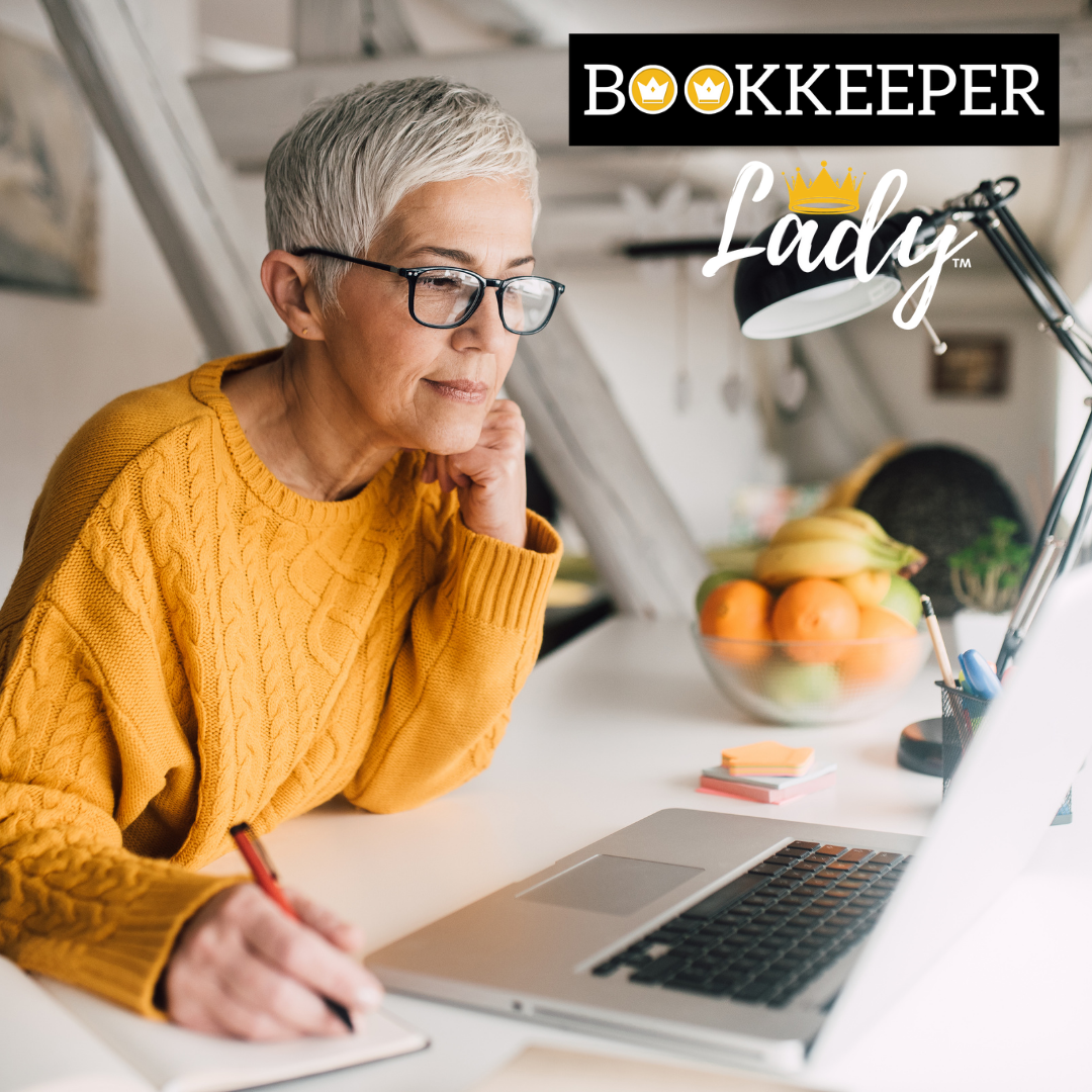 Bookkeeper Lady does Bookkeeping